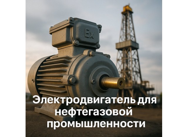 Электродвигатель для нефтегазовой промышленности