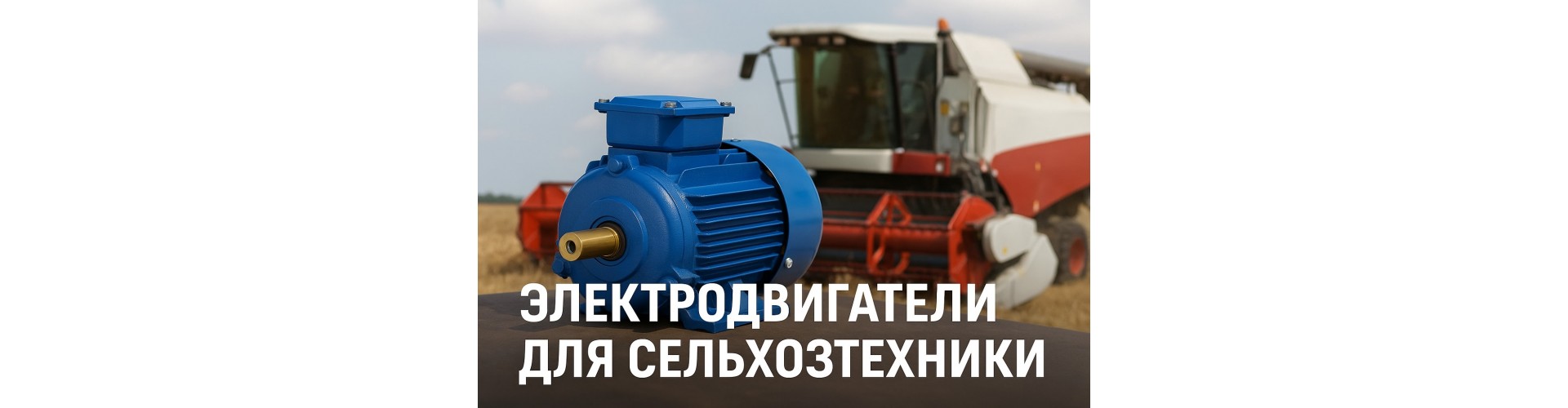 Электродвигатели для сельхозтехники – купить в SILA380 | Звоните: +7 (499) 455-85-28